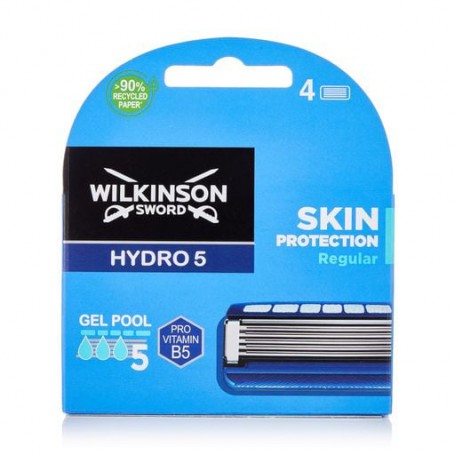 Сменные картриджи для бритья Wilkinson Sword Hydro 5 Blades мужские, 4 шт