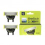 Сменное лезвие для электростанка PHILIPS OneBlade, 2 шт (QP420/50)