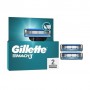 Сменные картриджи для бритья мужские (лезвия) Gillette Mach 3, 2 шт