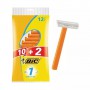 Одноразовые станки для бритья BIC 1 Sensitive мужские, 12 шт