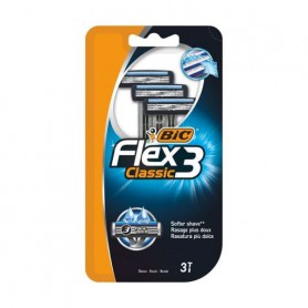 Станок для бритья мужской Bic Flex 3 Classic, 3 шт