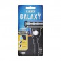 Многоразовая бритва LEZO Galaxy GP3 мужская, 1 шт