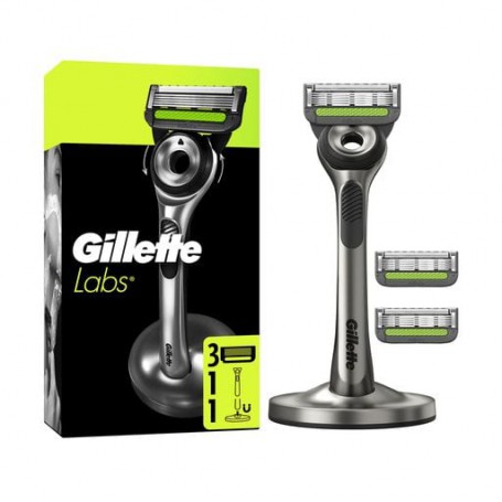 Станок для бритья мужской с 3 сменными картриджами Gillette Labs