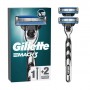 Станок для бритья мужской (бритва) Gillette Mach3 с 2 сменными картриджами