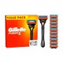 Станок для бритья мужской (бритва) Gillette Fusion5 с 11 сменными картриджами
