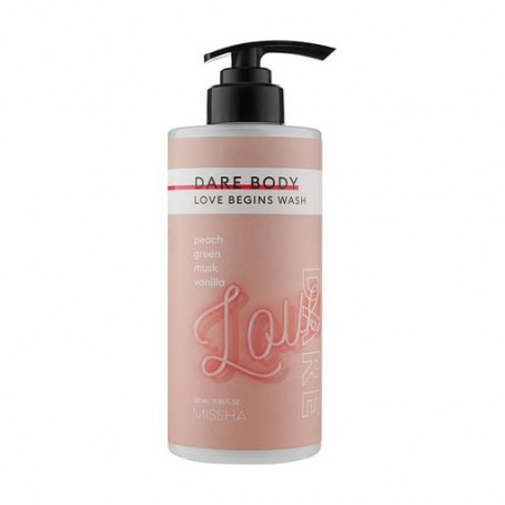 Увлажняющий гель для душа Missha Dare Body Love Begins Wash, 500 мл