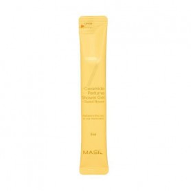 Парфюмированный гель для душа Masil 7 Ceramide Perfume Shower Gel Baby Powder с церамидами и ароматом сладких цветов, 8 мл