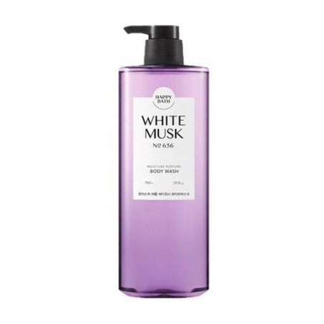 Парфюмированный гель для душа Happy Bath White Musk Moisture Perfume Body Wash, 760 г