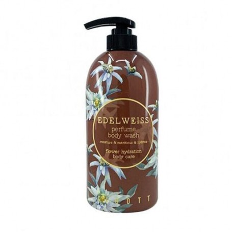 Парфюмированный гель для душа Jigott Edelweiss Perfume Body Wash Эдельвейс, 750 мл