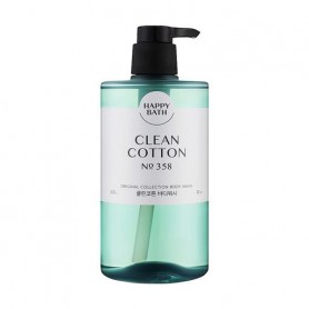 Парфюмированный гель для душа Happy Bath Original Collection Clean Cotton No.358 Body Wash, 910 г
