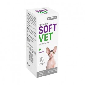 Лосьон для гигиены ушей ProVET SoftVet капли, для кошек и собак, 15 мл