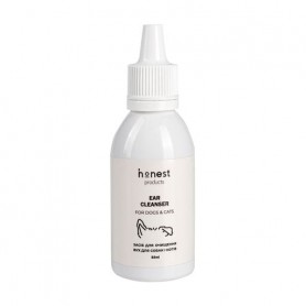 Средство для очистки ушей для собак и кошек Honest Products Ear Cleanser, 55 мл