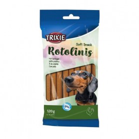 Лакомство для собак Trixie Soft Snack Rotolinis с мясом домашних птиц, 120 г