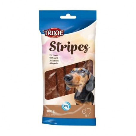 Лакомство для собак Trixie Stripes с ягненком, 100 г