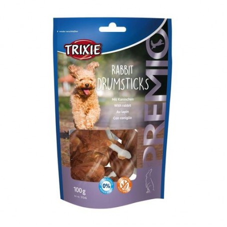 Лакомство для собак Trixie Premio Rabbit Drumsticks с кроликом, 100 г