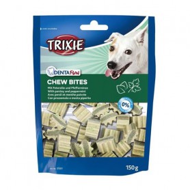 Лакомство для собак Trixie Denta Fun Chew Bites с петрушкой и мятой, 150 г