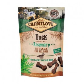 Лакомство для собак Carnilove Soft Snack с уткой и розмарином, 200 г