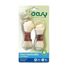Лакомства для собак Oasy Chewy Bone M с говядиной, 54 г