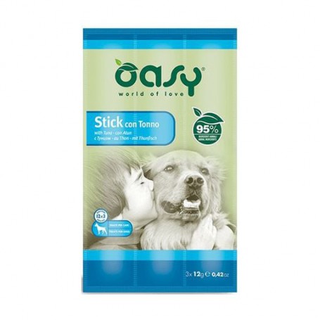 Лакомства для собак Oasy Stick с тунцом, 3*12 г