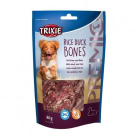 Лакомство для собак Trixie Rice Duck Bones с рисом и уткой, 80 г