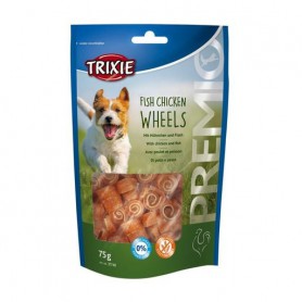Лакомство для собак Trixie Premio Fish Chicken Wheels с рыбой и курицей, 75 г
