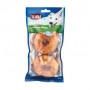Лакомство для собак Trixie Denta Fun Chewing Ring с курицей, диаметр 6 см, 2*110 г