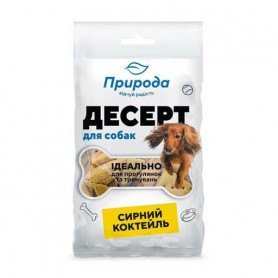 Лакомство для собак Природа Сырный коктейль, 100 г