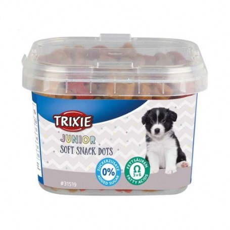 Лакомство для собак Trixie Junior Soft Snack Dots с кальцием, 140 г