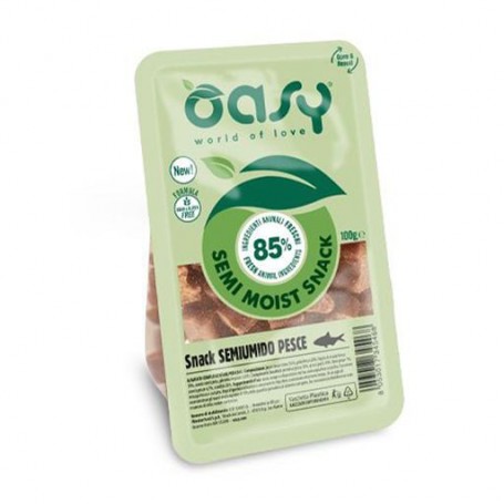 Лакомства для собак Oasy Semi Moist Snack с рыбой, 100 г