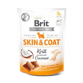 Лакомство для собак Brit Care Skin &amp Coat криль с кокосом, 150 г