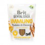 Лакомство для собак Brit Dental Stick Immuno пробиотики и корица, 251 г