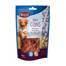 Лакомство для собак Trixie Duck Coins с уткой, 80 г
