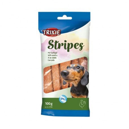 Лакомство для собак Trixie Stripes с мясом домашних птиц, 100 г
