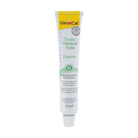 Паста GimCat Expert Line Gastro Intestinal Paste для улучшения пищеварения кошек, 50 г