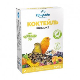 Корм для декоративных птиц Природа Коктейль Канарейка, 500 г