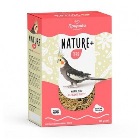 Корм для средних попугаев Природа Nature+ Feed, 500 г
