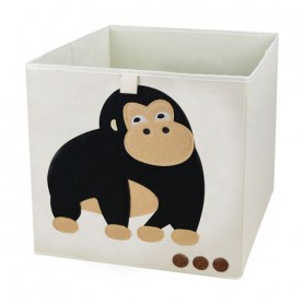 Короб складной Handy Home Обезьяна, бежевый, 33*33*33 см (CH11)