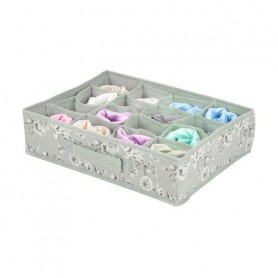 Короб складной с отделениями Handy Home Прованс, серый, 35*27*9 см (ESH24)