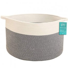 Корзина Органайзер Lovely Svi для хранения белья или игрушек 55 х 35 Серый (1149104)