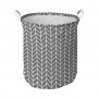 Корзина тканевая Idea Home TC-38 Vector круглая, 35*45 см (TC-38 круг. ткан. Vector)