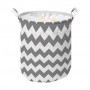 Корзина тканевая Idea Home LY-03 Zig Zag круглая, 35*45 см (LY-03 круг. ткан. з/кр Zig Zag)