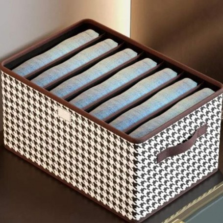 Коробка-органайзер для хранения белья Box Organizer 7 отделений 44 х 30 х 20 см (4430207WCJ) (1428766)