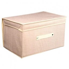 Складная коробка для хранения Stenson R29650 — бежевый, 40×32×25 см (1431342)