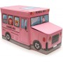 Коробка складная Stenson WW01364/R33427 для хранения вещей 55x25x31 см Розовый (1431379)