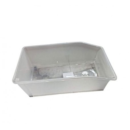 Контейнер Stenson R93455-L для хранения, пластик, 31×19 см, колеса (1431340)