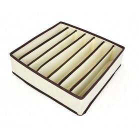 Органайзер тканинний в шафу для зберігання 7 комірок ANbeauty Beige (AN0103407) (1402794)