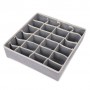 Органайзер тканинний в шафу для зберігання 24 комірки ANbeauty Gray (AN0103406) (1402811)