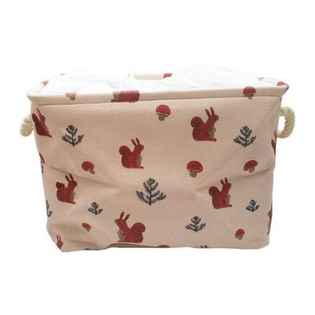 Корзина из хлопка Bambi CLR619  корзинки 35-25-26см Белка Bambi (1662595)