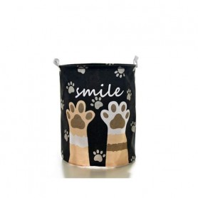 Корзина для игрушек  40х50 см Лапки Черный (1611033)