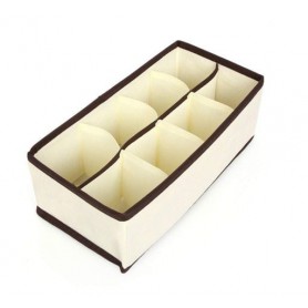 Органайзер тканинний в шафу для зберігання 8 комірок ANbeauty Beige (AN0103409) (1402800)